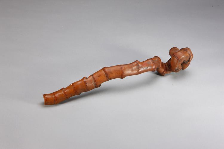 罗汉竹刻乾隆御题如意