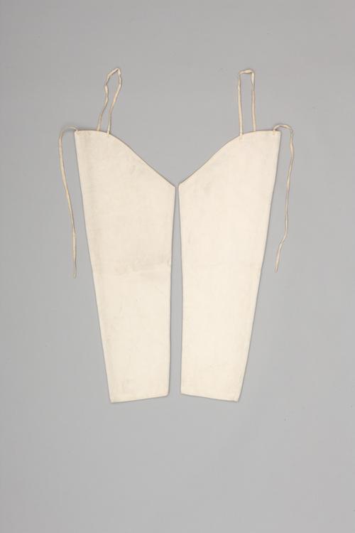 鹿皮面羊皮里皮套裤