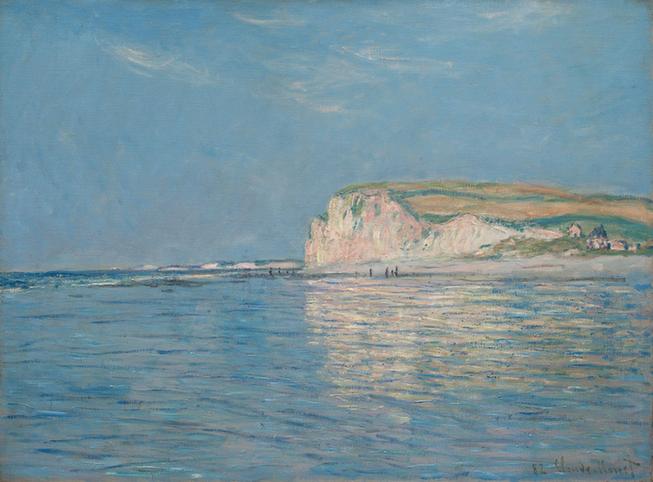 Low Tide at Pourville, 1882
