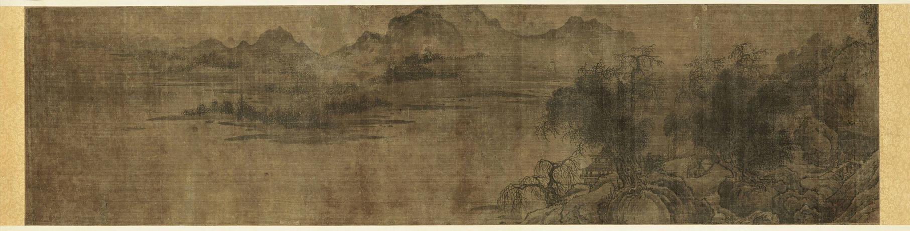 潇湘八景图卷四