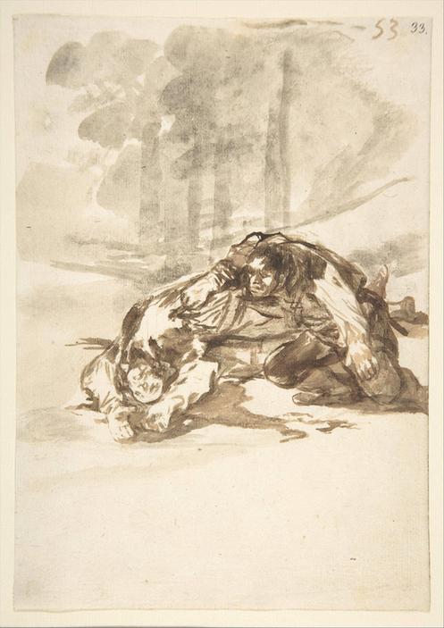 Goya--The Stabbing, Images of Spain Album, 53