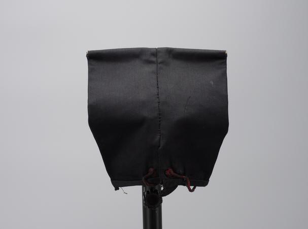 青色素缎高方巾