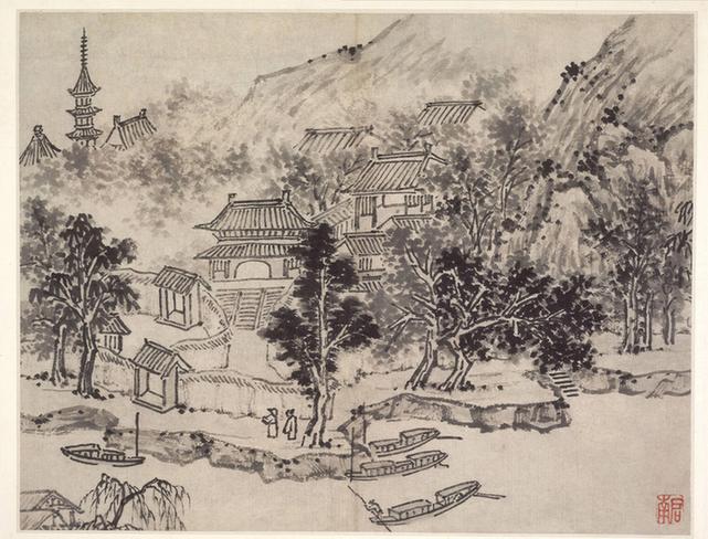 虎丘十二景图册-8