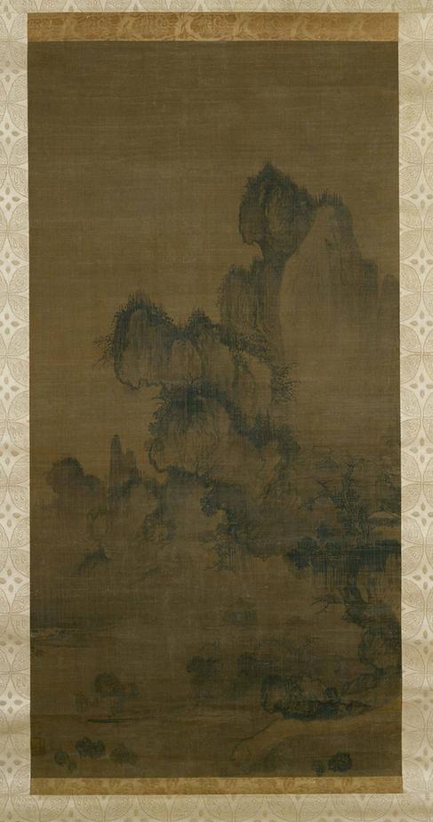 烟寺暮钟图（二）