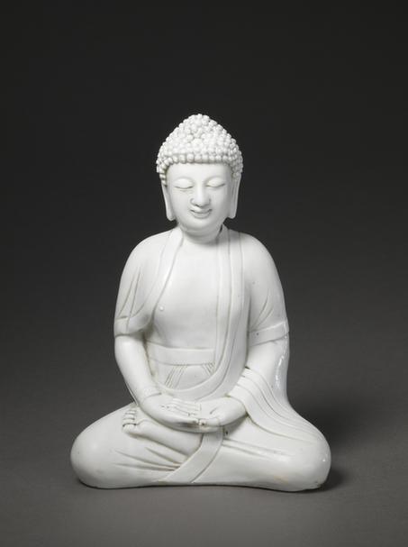 德化窑白釉佛像