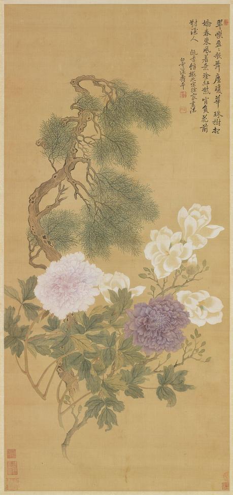 花卉轴