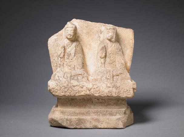 石比丘惠朗造释迦多宝佛坐像