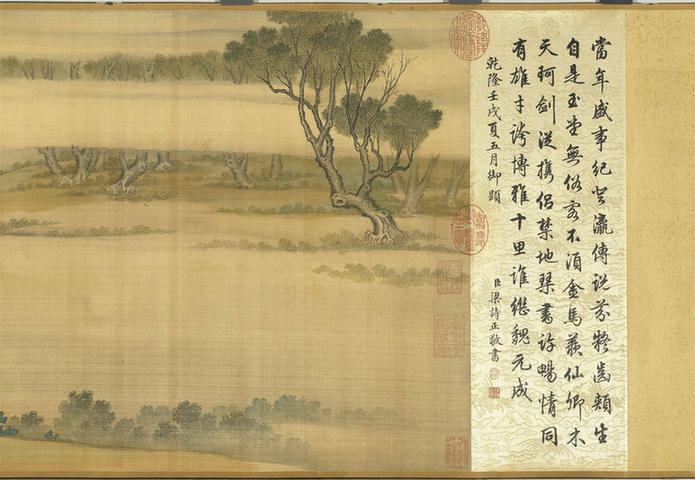 画十八学士图卷