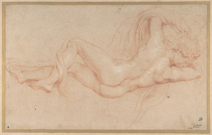 Attributed to Peter Paul Rubens--Hermaphrodite