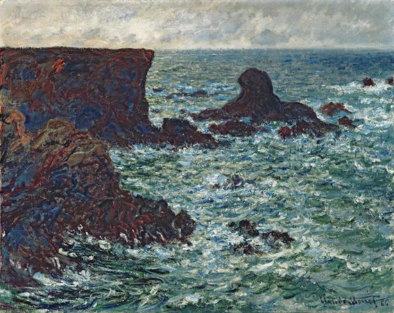 Rocks at Port-Coton, the Lion, 1886