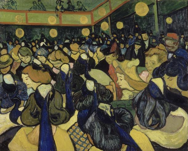 The Dance Hall in Arles 1888