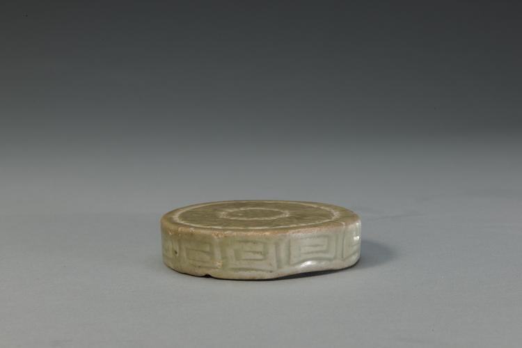 宣德款仿龙泉釉镇纸