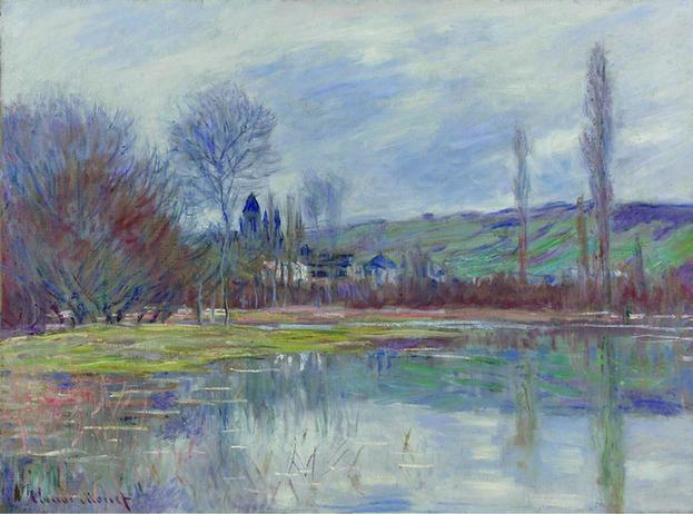 The Spring at Vetheuil, 1881