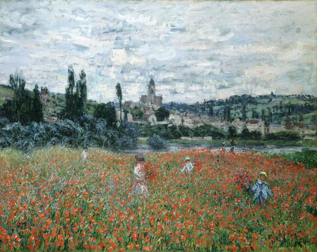 Poppy Field near Vetheuil, 1879
