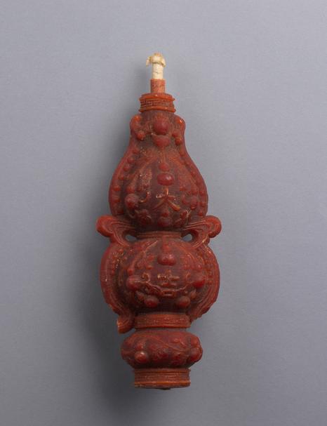 红色大吉字葫芦式蜡