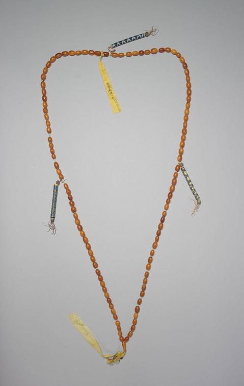 蜜蜡数珠-清光绪二十一年班禅额尔德尼进