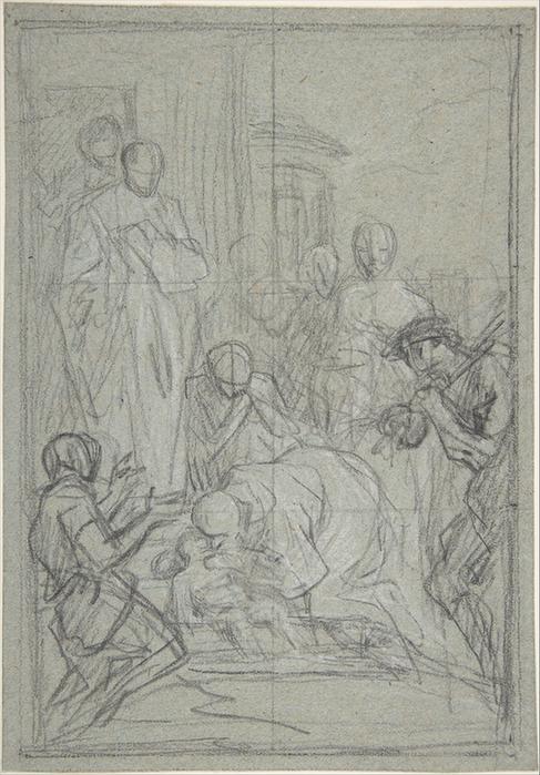 Pierre Hubert Subleyras--St. Benedict Resuscitating an Infant