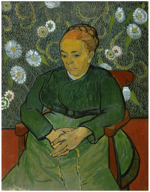 La berceuse (Portrait of Madame Roulin) (December - January )