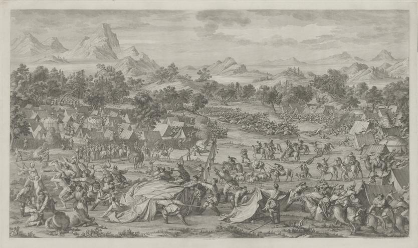 平定两金川得胜图册