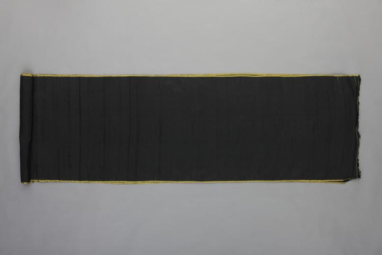 青色团年年吉庆纹线绸