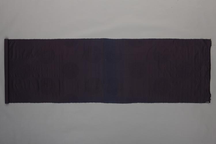 青色二则团龙纹江绸