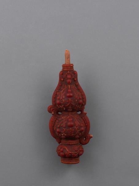 红色大吉字葫芦式蜡