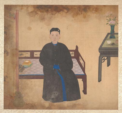 清人肖像图册-9