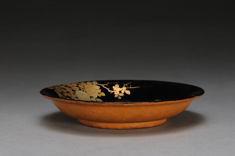 康熙款匏制光素碟