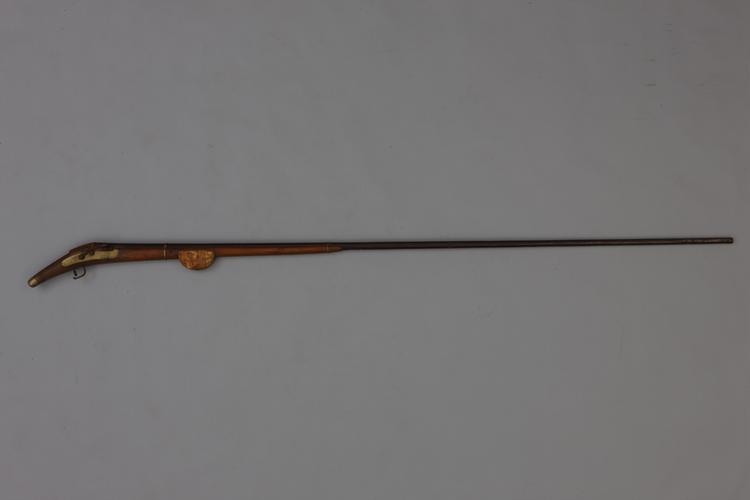 雍正帝御用桦木鞘花线枪