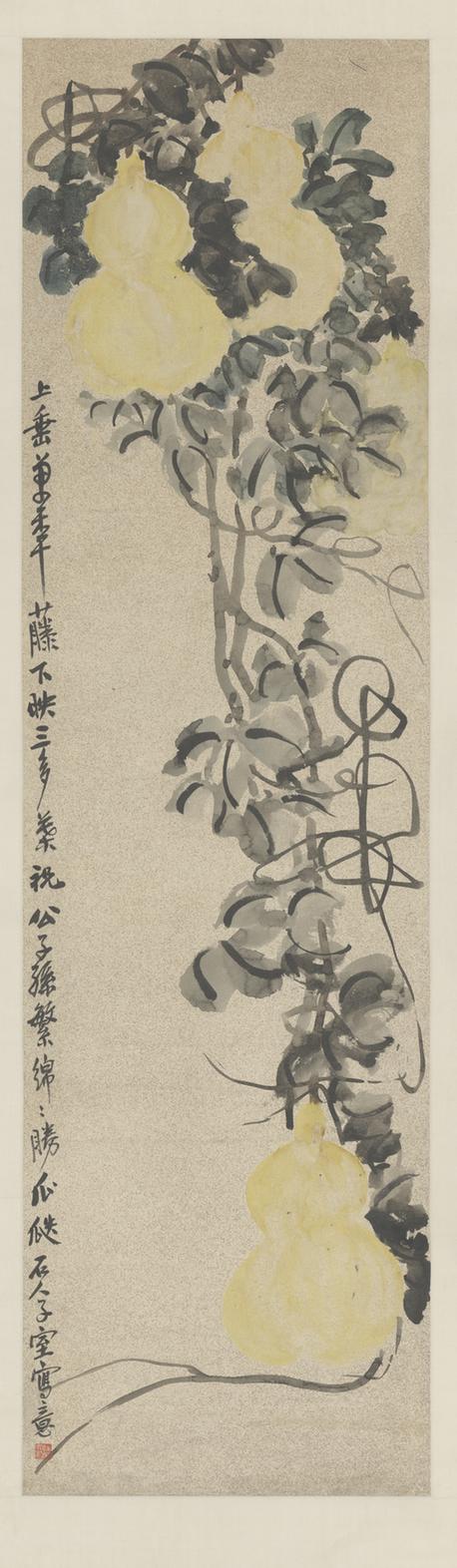 吴俊卿葫芦图轴
