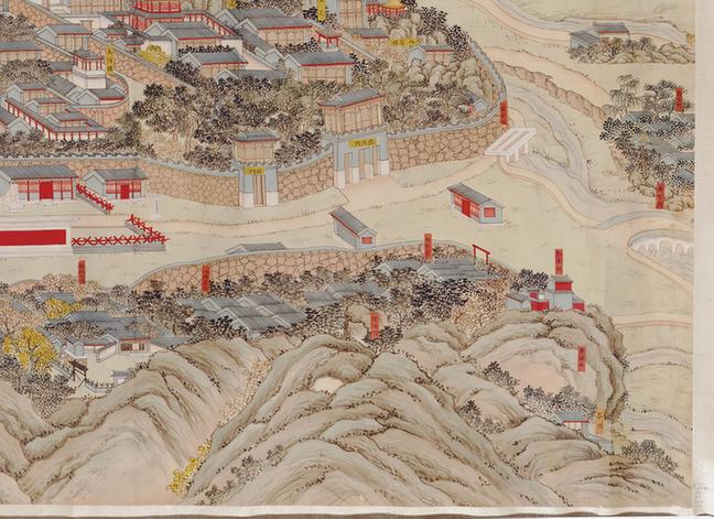 承德热河行宫全图