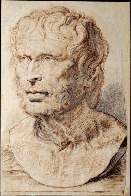Peter Paul Rubens--Bust of Pseudo-Seneca