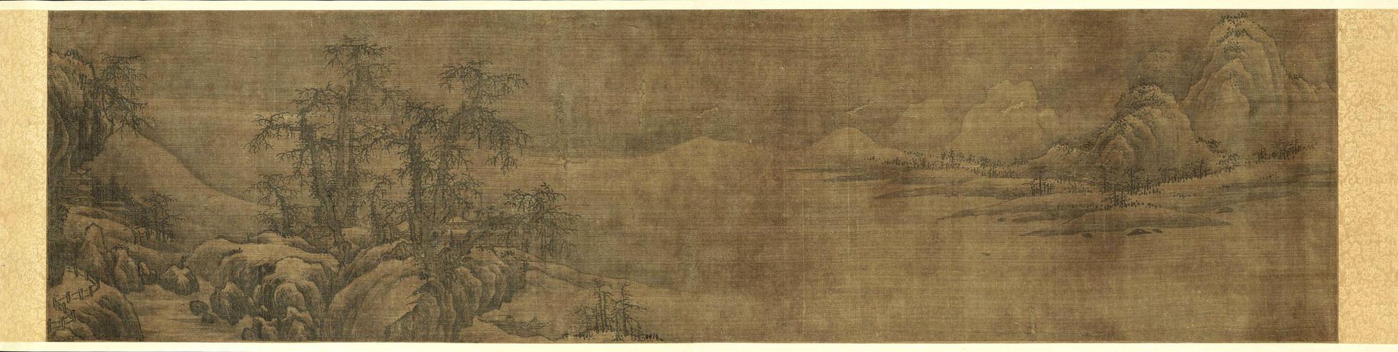 潇湘八景-江天暮雪