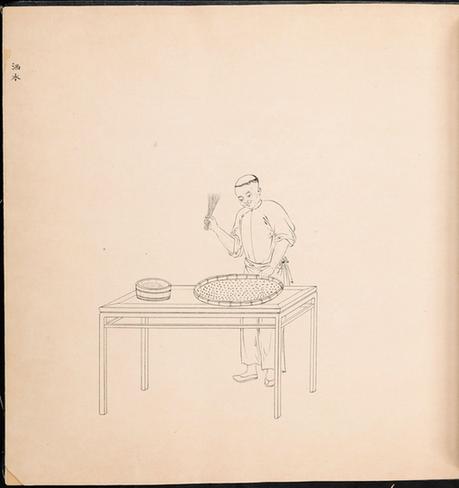 白描街头买卖画册-157