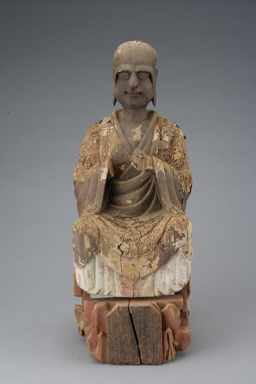 木雕莫惟宗造罗汉坐像