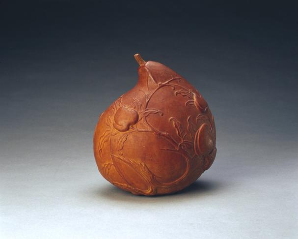 乾隆款匏制寿桃