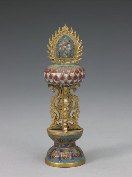 搯丝珐琅八宝-螺