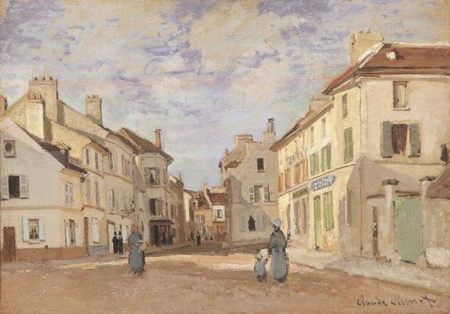The Old Rue de la Chaussee, Argenteuil, 1872