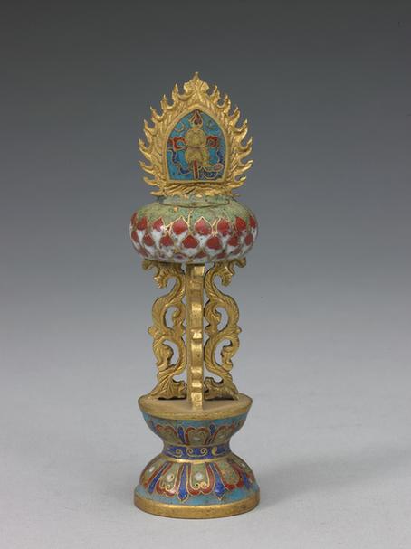 搯丝珐琅八宝-伞