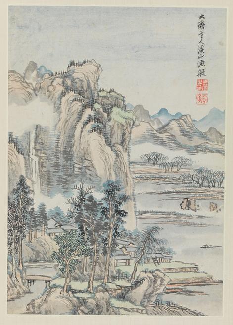 摹古山水画4