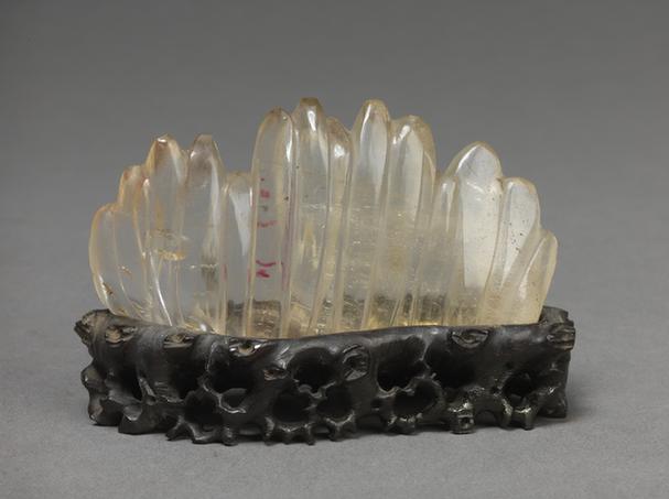 水晶山峰式笔架