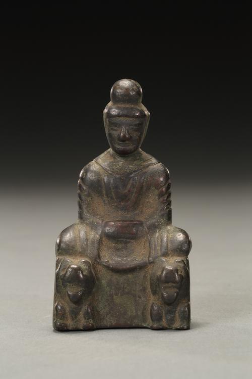 铜禅定佛坐像