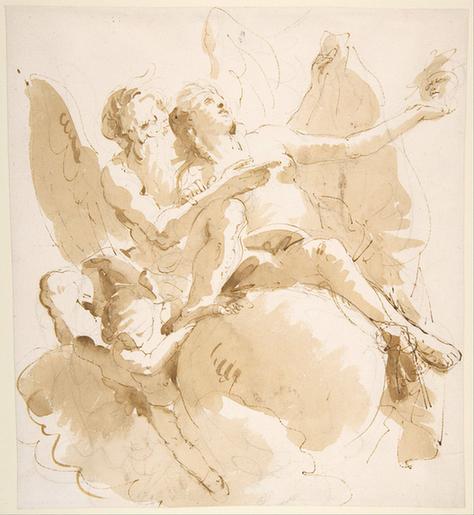 Giovanni Battista Tiepolo--Time and Truth