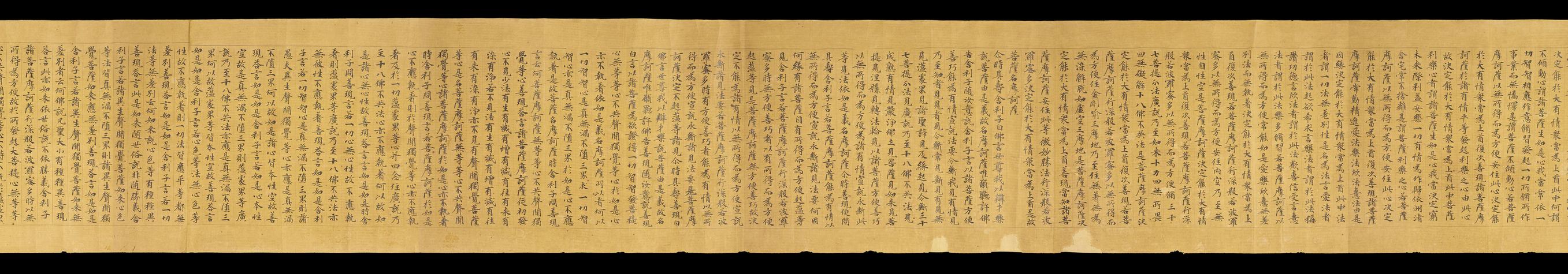 大般若波罗蜜经卷第四百八十六手稿