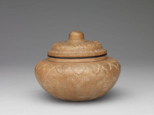 康熙 葫芦寿字盖盒