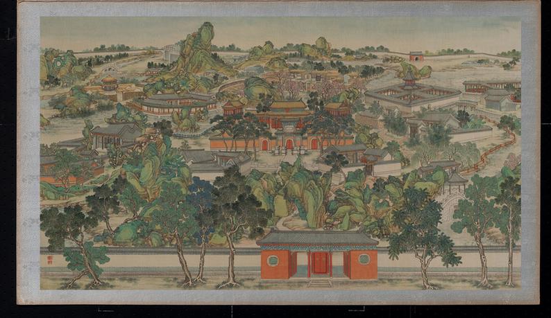 石头记大观园全景