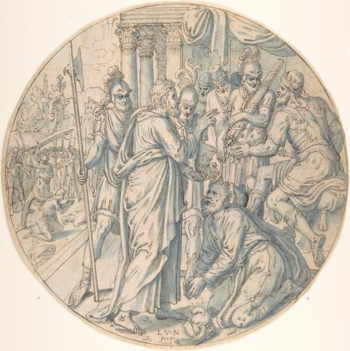 Lambert van Noort--St. George and the Sorcerer of Dacian