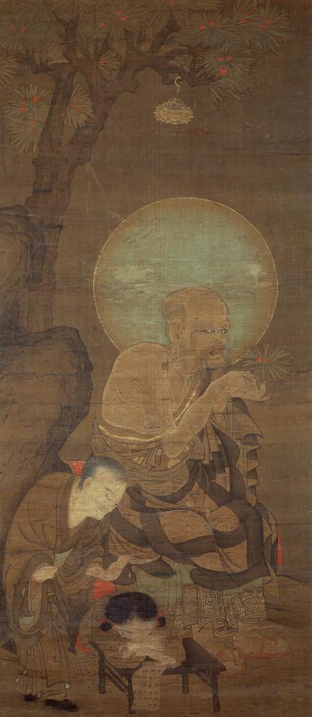 十六罗汉图(存十幅)