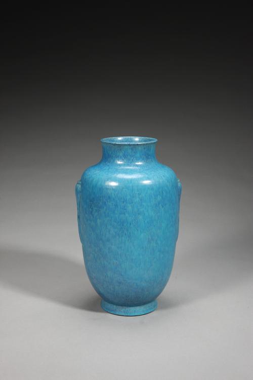 道光款炉钧釉双耳灯笼尊