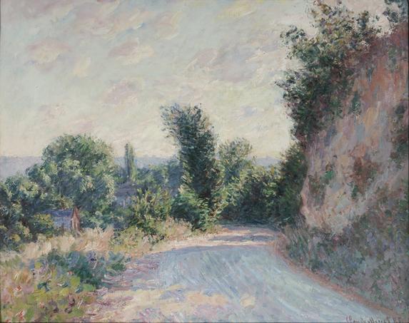 Road near Giverny, 1885